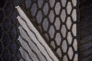 Painting Honeycombs Shawl - Big Honeycombs