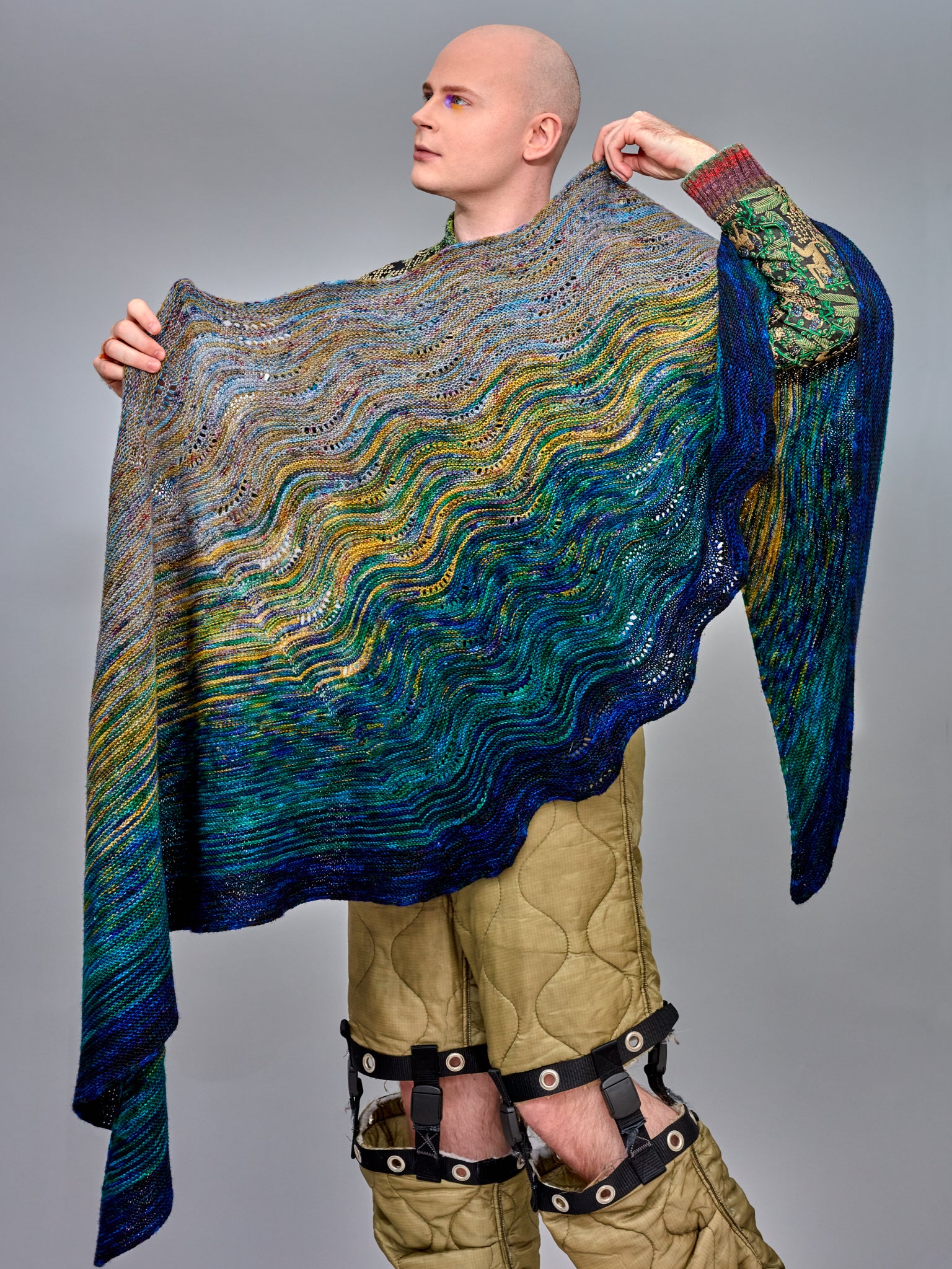 Sea Swell Shawl