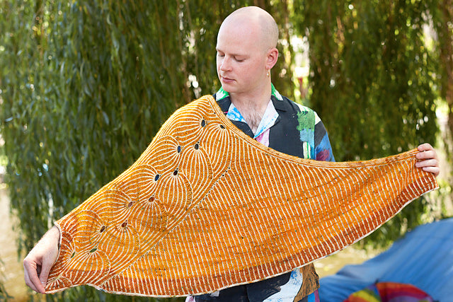 Flying Foxtail Shawl