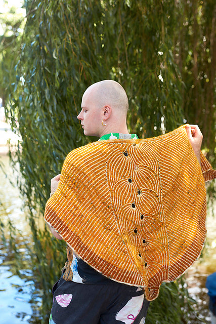 Flying Foxtail Shawl