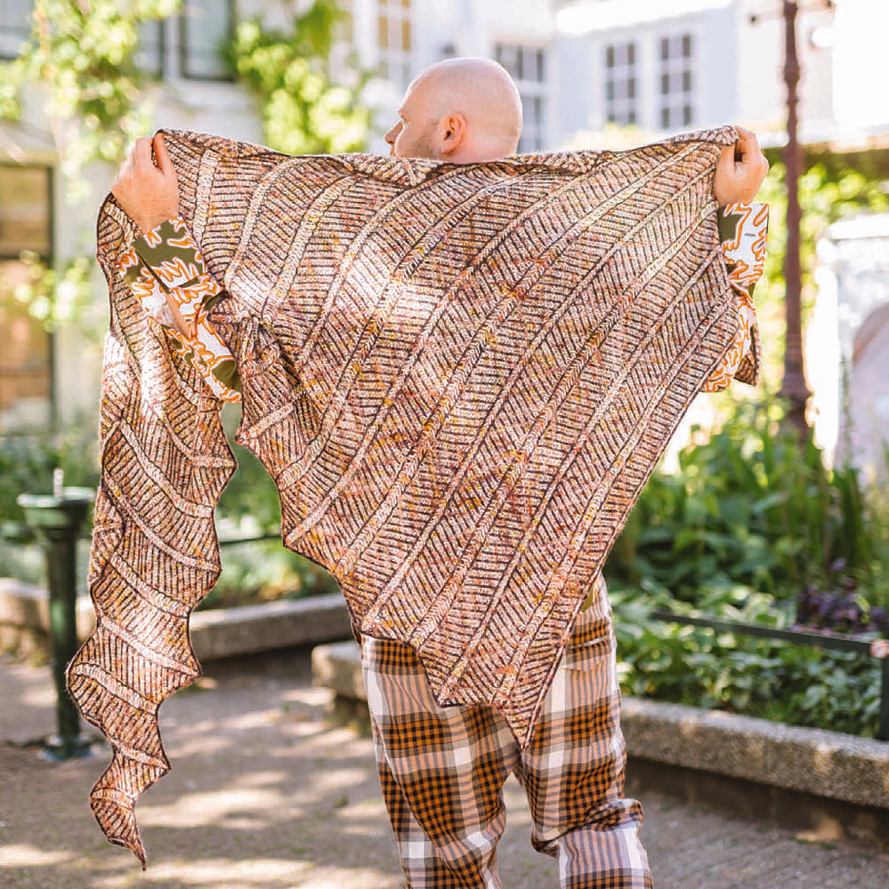 Briochevron Shawl