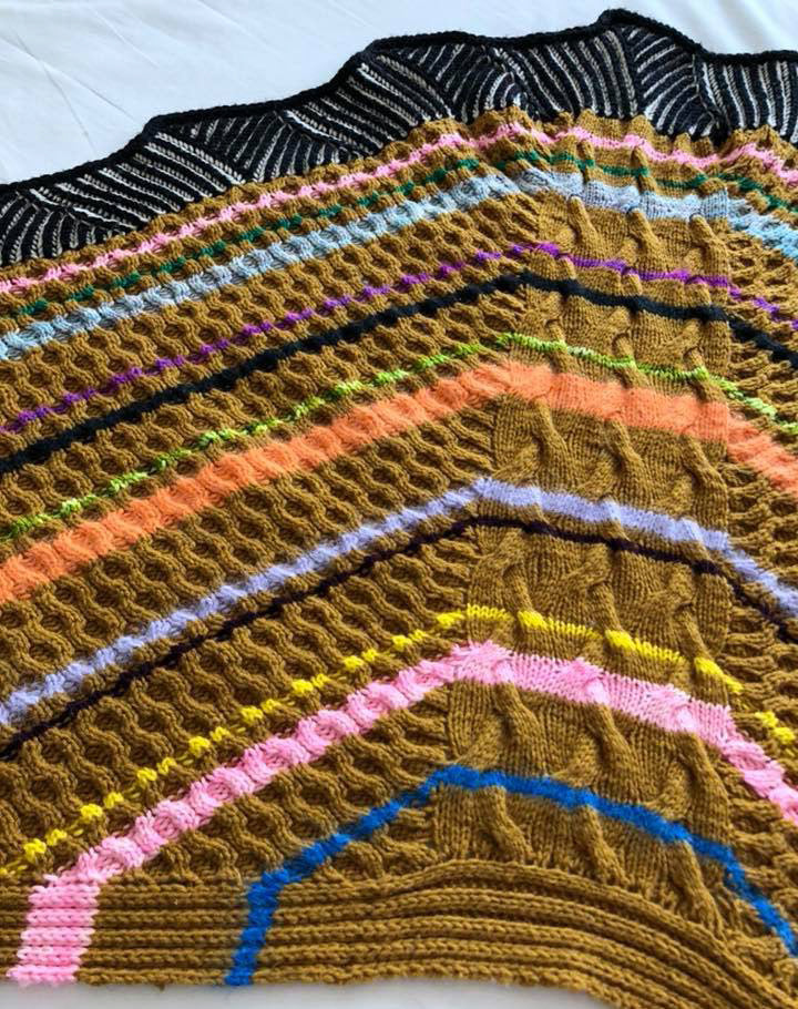 Cables Please Shawl