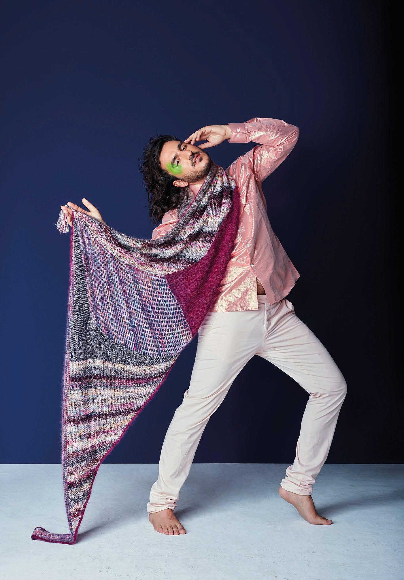 Marled Magic Shawl