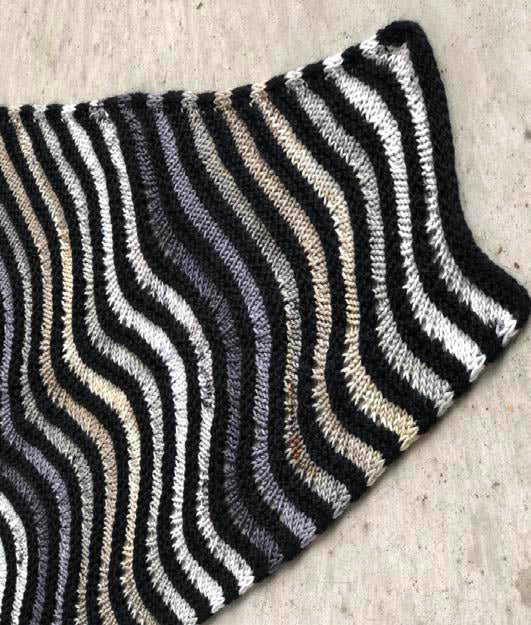 Painting Waves Shawl