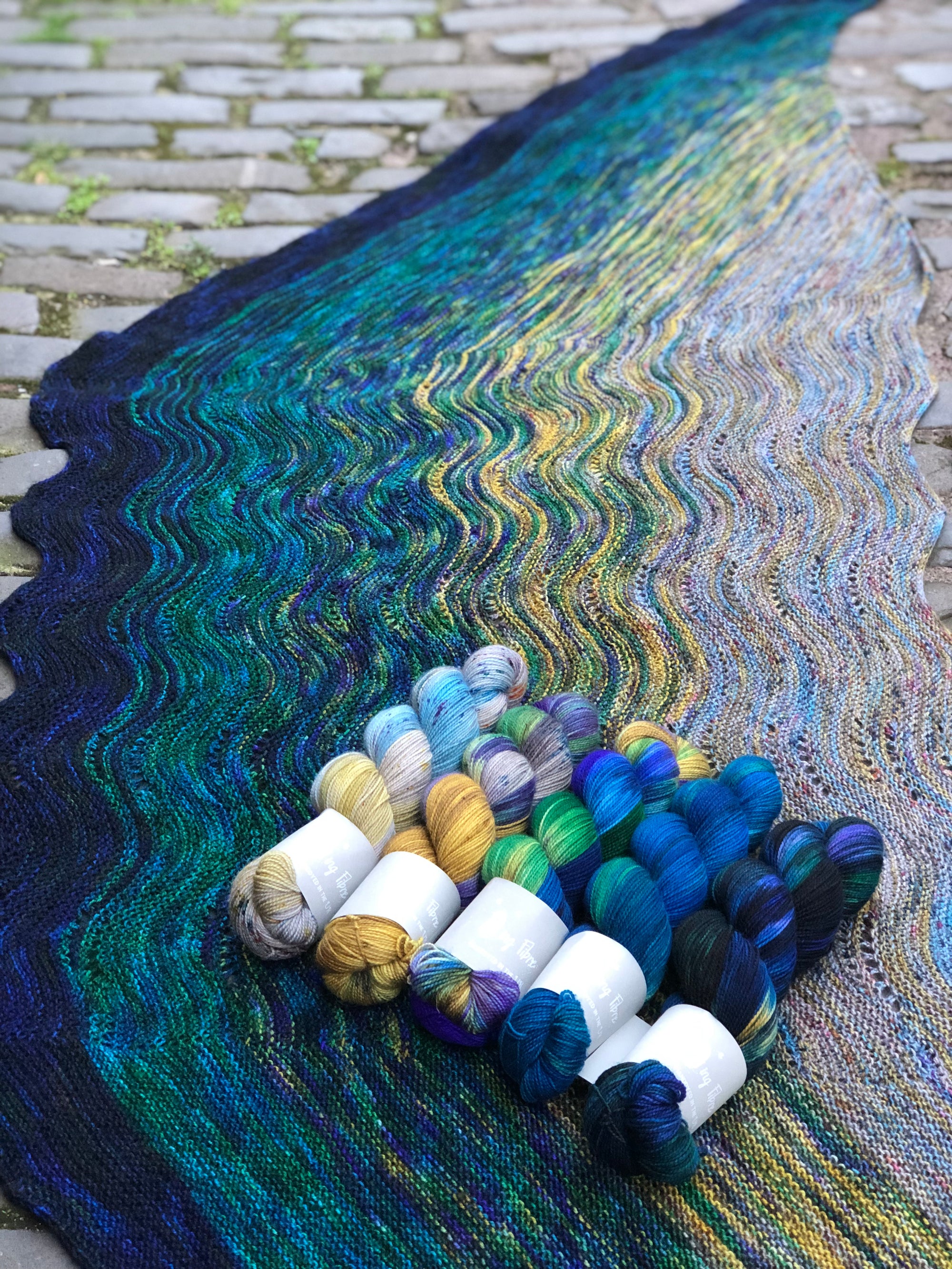 Sea Swell Shawl
