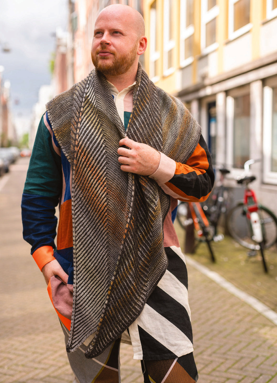 Trigradient Shawl