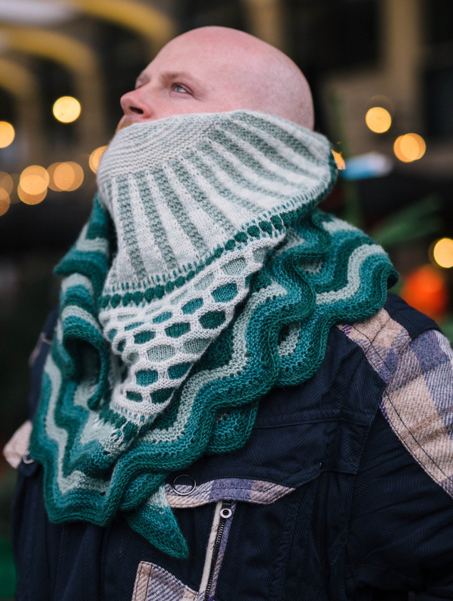 Winter Lights Shawl
