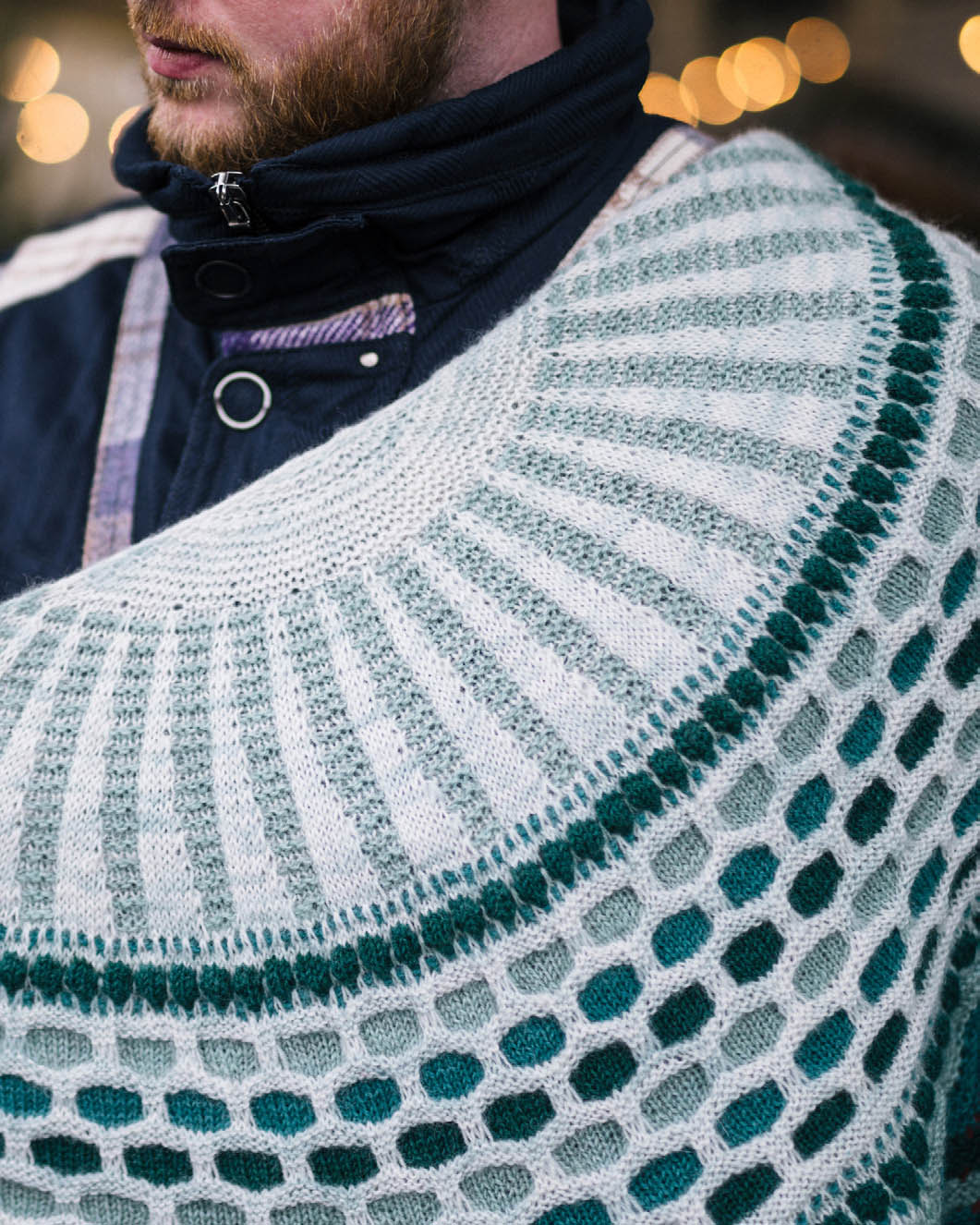 Winter Lights Shawl