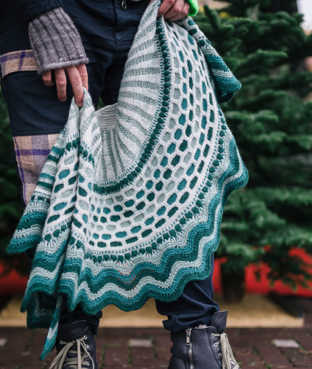 Winter Lights Shawl